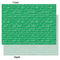 Equations Tissue Paper - Lightweight - Large - Front & Back