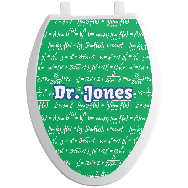 Equations Toilet Seat Decal Elongated