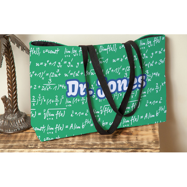 Equations Tote w/Black Handles - Lifestyle View