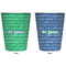Equations Trash Can White - Front and Back - Apvl