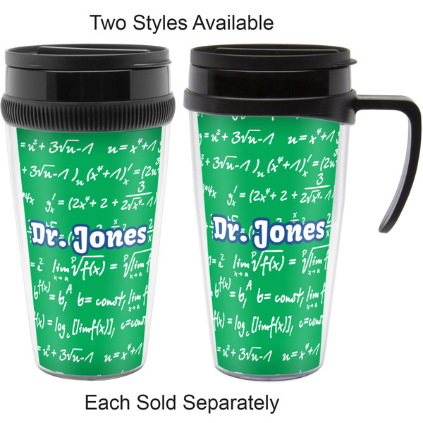 Equations Travel Mugs - with & without Handle