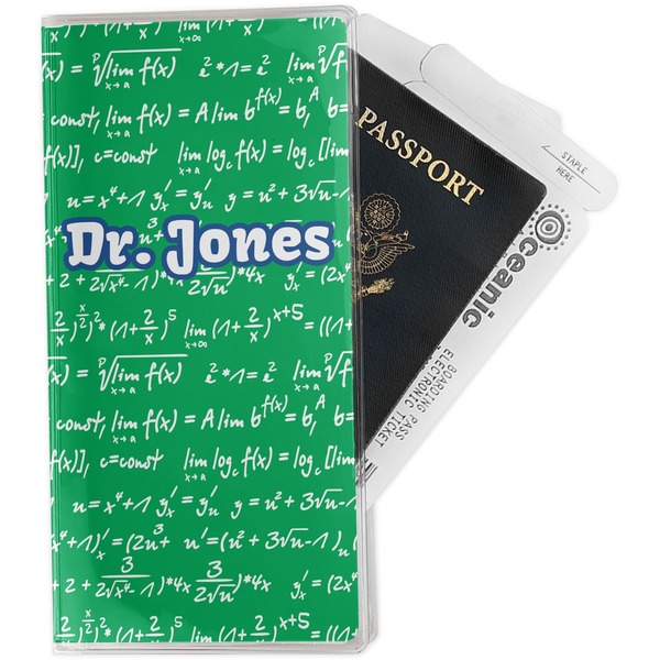 Custom Equations Travel Document Holder
