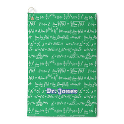 Equations Waffle Weave Golf Towel (Personalized)