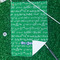 Equations Waffle Weave Golf Towel - In Context