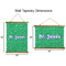 Equations Wall Hanging Tapestries - Parent/Sizing