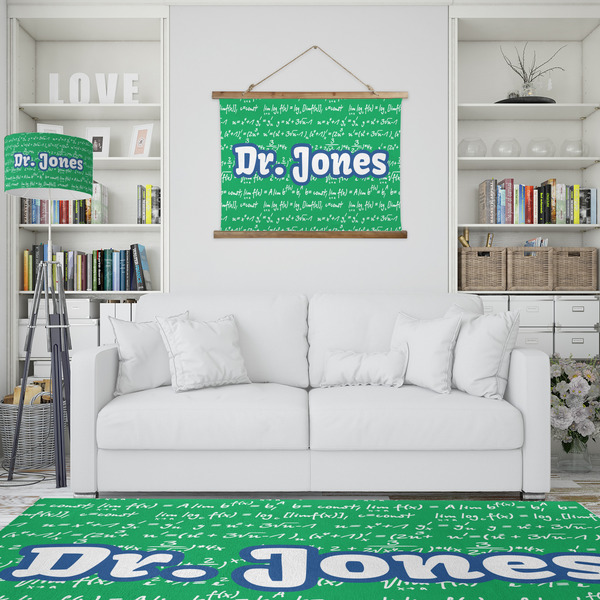 Equations Wall Hanging Tapestry - IN CONTEXT