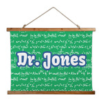 Equations Wall Hanging Tapestry - Wide (Personalized)