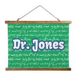 Equations Wall Hanging Tapestry - Wide (Personalized)