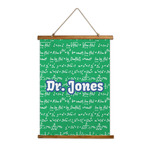 Equations Wall Hanging Tapestry - Tall (Personalized)
