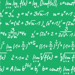 Equations Wallpaper & Surface Covering (Peel & Stick 24"x 24" Sample)