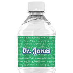 Equations Water Bottle Labels - Custom Sized (Personalized)
