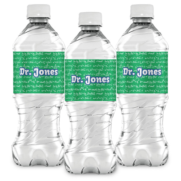 Equations Water Bottle Labels - Front View