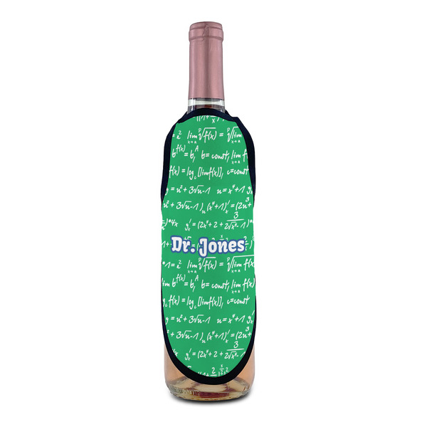 Equations Wine Bottle Apron - IN CONTEXT