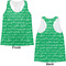 Equations Womens Racerback Tank Tops - Medium - Front and Back