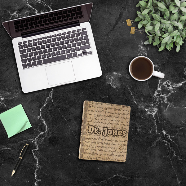 Equations Wood 3-Ring Binders - 1" Half-Letter - In Context