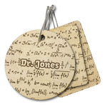 Equations Wood Luggage Tag (Personalized)