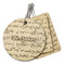 Equations Wood Luggage Tags - Parent/Main