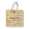 Equations Wood Luggage Tags - Square - Front/Main