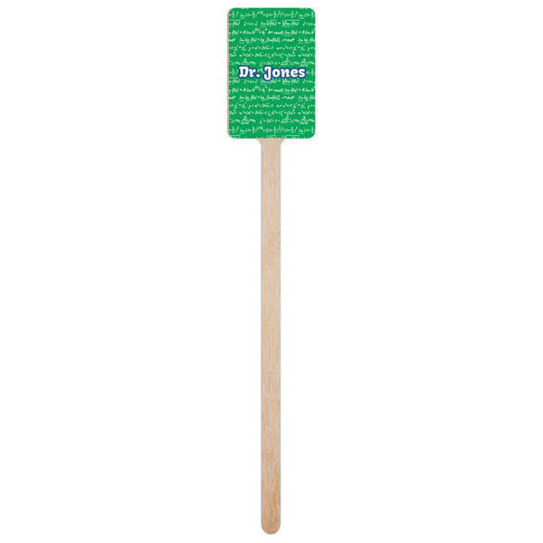 Equations Wooden 6.25" Stir Stick - Rectangular - Single Stick