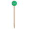 Equations Wooden 6" Food Pick - Round - Single Pick