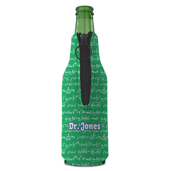 Equations Zipper Bottle Cooler - BACK (bottle)