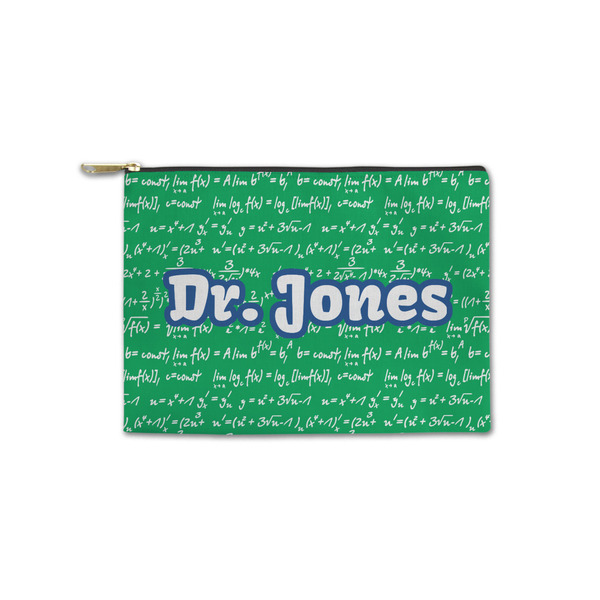 Custom Equations Zipper Pouch - Small - 8.5"x6" (Personalized)