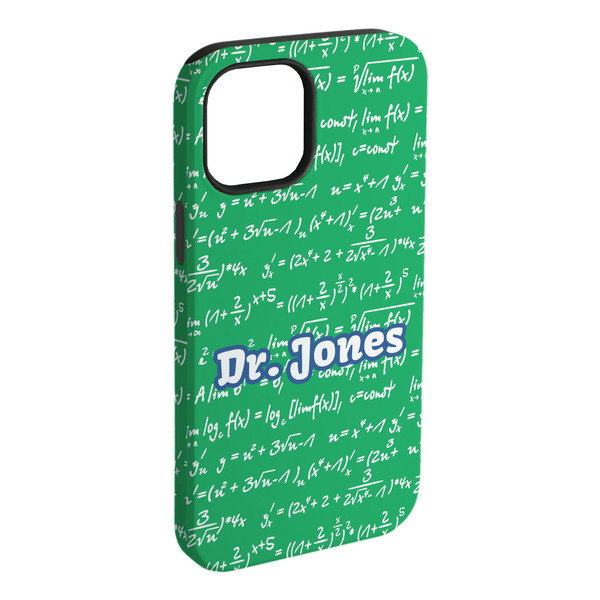 Custom Equations iPhone Case - Rubber Lined - iPhone 15 Plus (Personalized)
