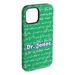 Equations iPhone Case - Rubber Lined (Personalized)