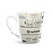 Hipster Cats & Mustache 12 Oz Latte Mug - Front