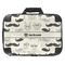 Hipster Cats & Mustache 18" Laptop Briefcase - FRONT