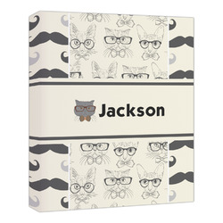 Hipster Cats & Mustache Canvas Print - 20x24 (Personalized)