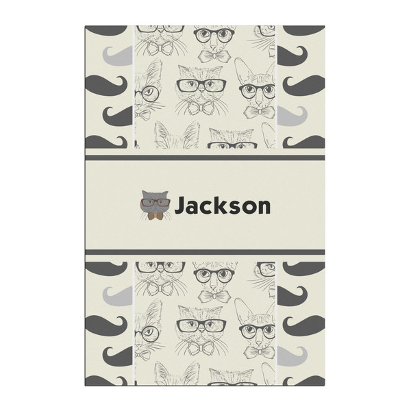 Custom Hipster Cats & Mustache Posters - Matte - 20x30 (Personalized)
