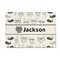 Hipster Cats & Mustache 4' x 6' Patio Rug (Personalized)