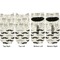 Hipster Cats & Mustache Adult Ankle Socks - Double Pair - Front and Back - Apvl