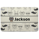 Hipster Cats & Mustache Area Rug - 2'6"x4' (Personalized)