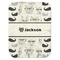 Hipster Cats & Mustache Baby Swaddling Blanket (Personalized)