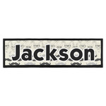 Hipster Cats & Mustache Bar Mat (Personalized)