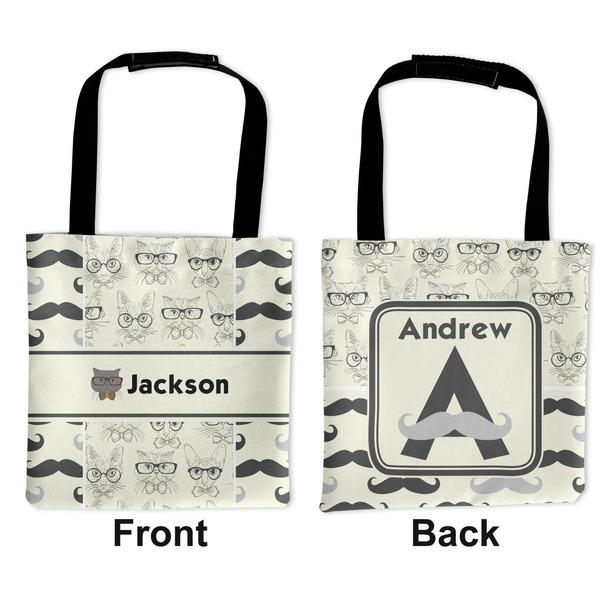 Hipster Cats & Mustache Car Bag - Apvl