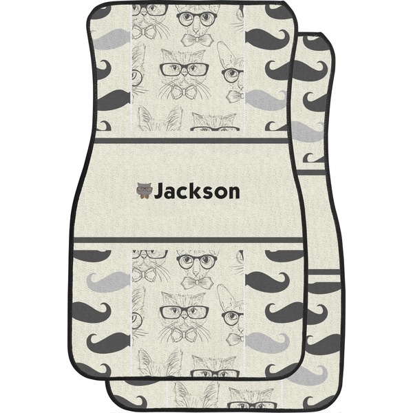 Hipster Cats & Mustache Carmat Aggregate Front