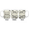 Hipster Cats & Mustache Coffee Mug - 11 oz - White APPROVAL