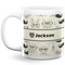Hipster Cats & Mustache Coffee Mug - 20 oz - White