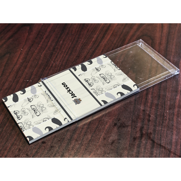 Hipster Cats & Mustache Colored Pencils - In Package