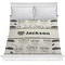 Hipster Cats & Mustache Comforter - Full / Queen (Personalized)