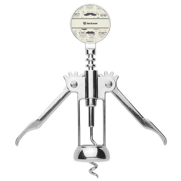 Hipster Cats & Mustache Corkscrew - Alt