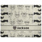 Hipster Cats & Mustache Dog Food Mat - Large without Bowls