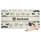 Hipster Cats & Mustache Dog Towel