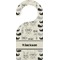 Hipster Cats & Mustache Door Hanger (Personalized)