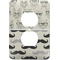 Hipster Cats & Mustache Electric Outlet Plate