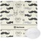 Hipster Cats & Mustache Wash Cloth with soap