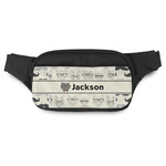 Hipster Cats & Mustache Fanny Pack - Modern Style (Personalized)